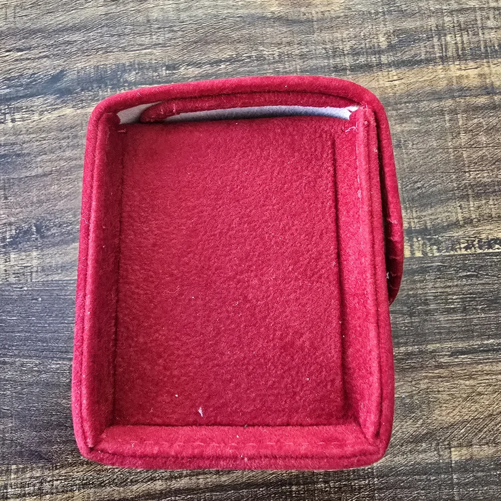 Cartier Red Velvet Jewelry Box - Picture 6 of 8